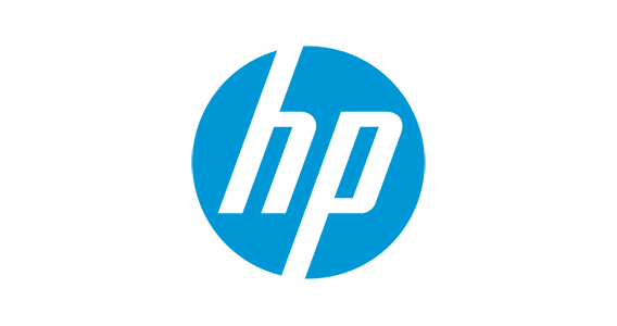Logo for HP.
