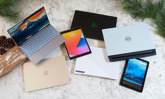 Tablets and laptops